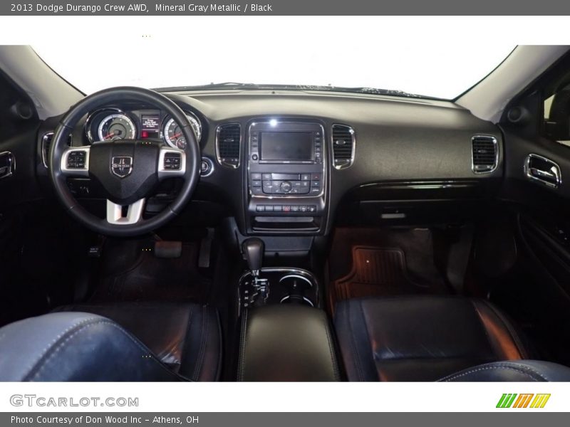 Mineral Gray Metallic / Black 2013 Dodge Durango Crew AWD