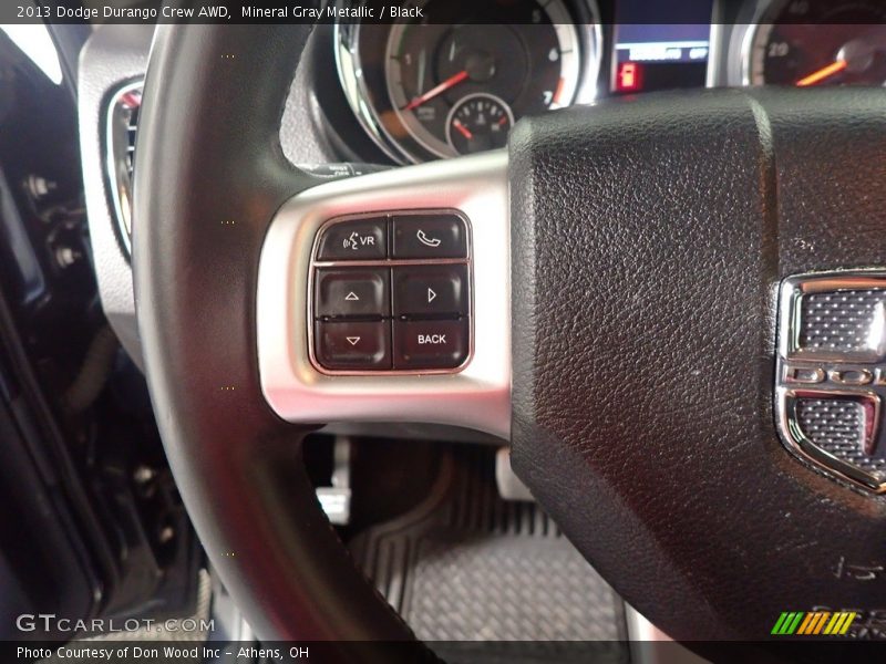 Mineral Gray Metallic / Black 2013 Dodge Durango Crew AWD