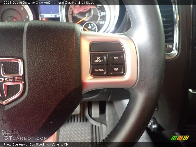 Mineral Gray Metallic / Black 2013 Dodge Durango Crew AWD
