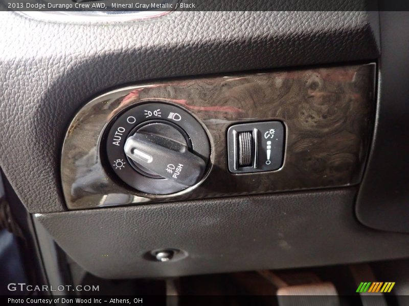 Mineral Gray Metallic / Black 2013 Dodge Durango Crew AWD