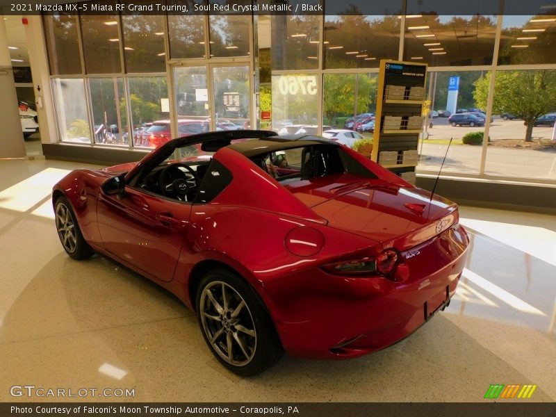 Soul Red Crystal Metallic / Black 2021 Mazda MX-5 Miata RF Grand Touring
