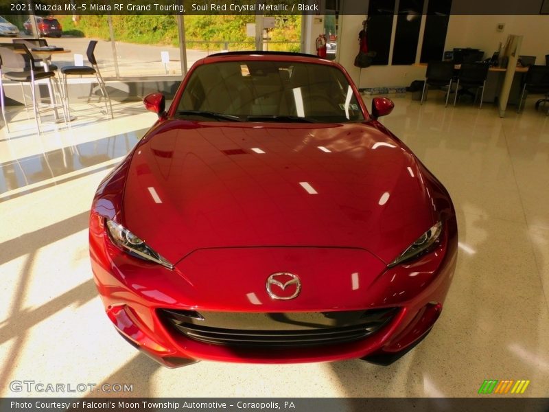 Soul Red Crystal Metallic / Black 2021 Mazda MX-5 Miata RF Grand Touring
