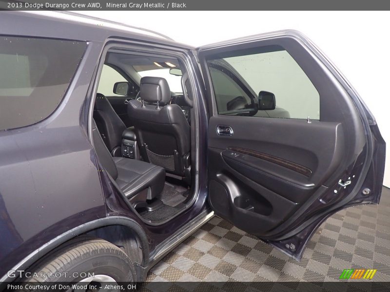 Mineral Gray Metallic / Black 2013 Dodge Durango Crew AWD