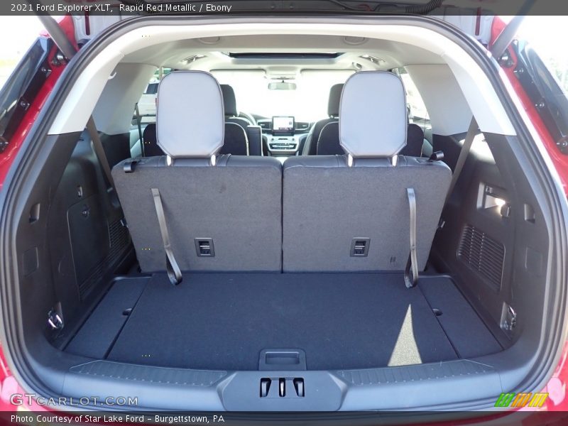 Rapid Red Metallic / Ebony 2021 Ford Explorer XLT