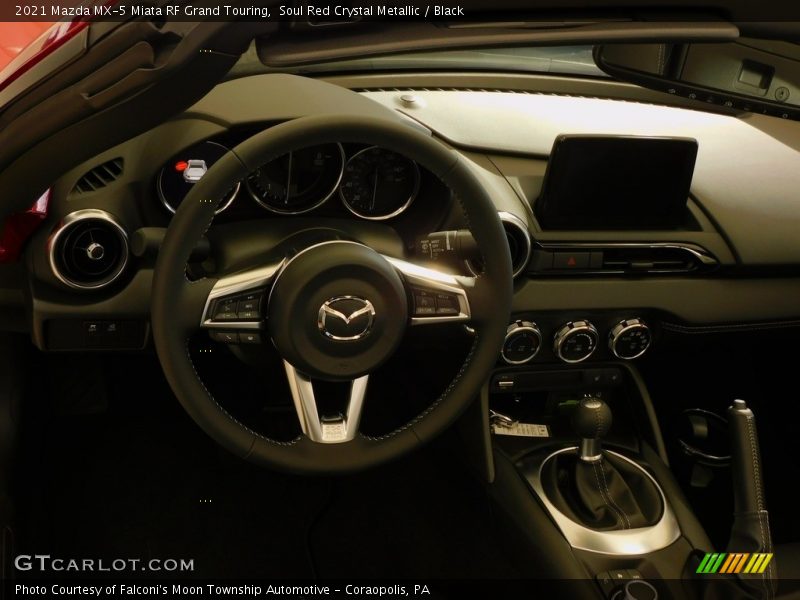 Soul Red Crystal Metallic / Black 2021 Mazda MX-5 Miata RF Grand Touring