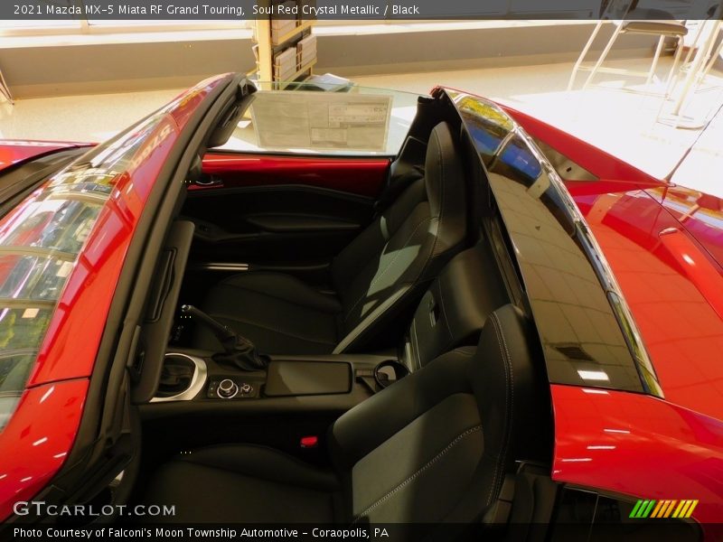 Soul Red Crystal Metallic / Black 2021 Mazda MX-5 Miata RF Grand Touring