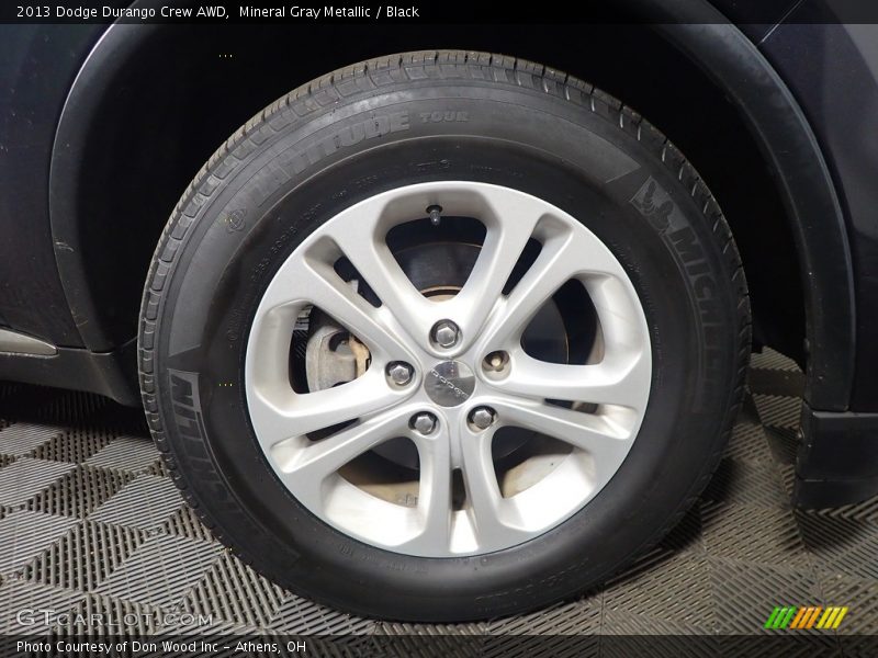 Mineral Gray Metallic / Black 2013 Dodge Durango Crew AWD