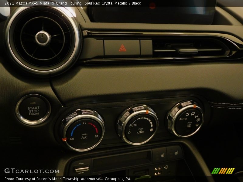 Soul Red Crystal Metallic / Black 2021 Mazda MX-5 Miata RF Grand Touring