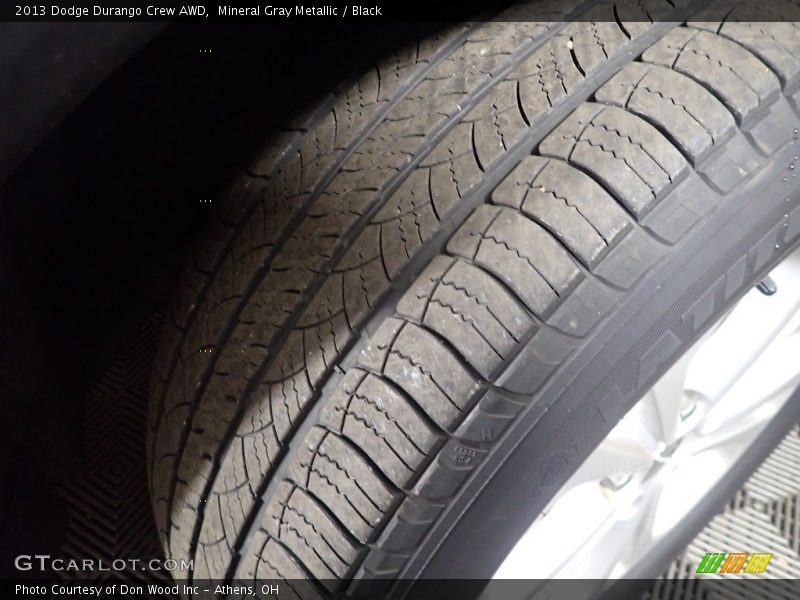 Mineral Gray Metallic / Black 2013 Dodge Durango Crew AWD