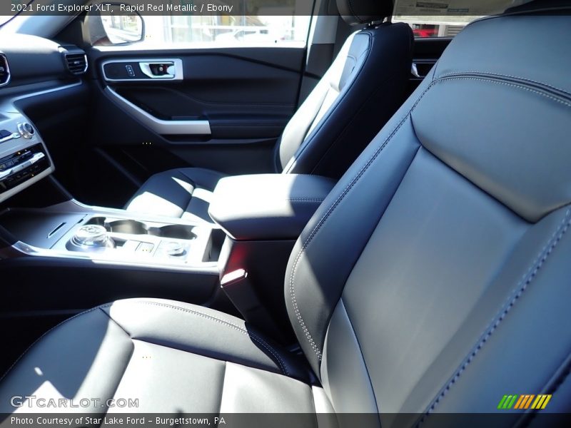 Rapid Red Metallic / Ebony 2021 Ford Explorer XLT