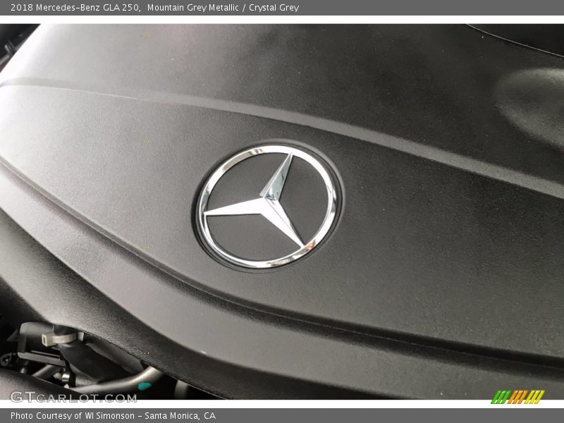 Mountain Grey Metallic / Crystal Grey 2018 Mercedes-Benz GLA 250