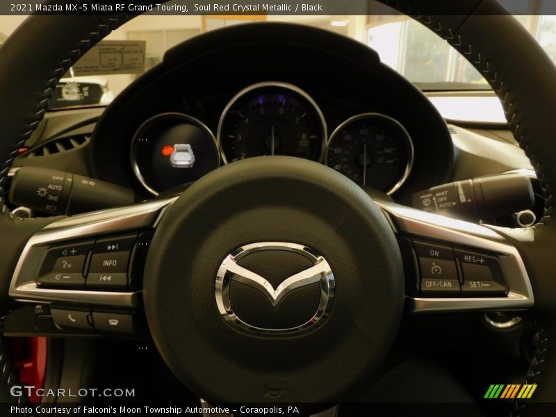 Soul Red Crystal Metallic / Black 2021 Mazda MX-5 Miata RF Grand Touring