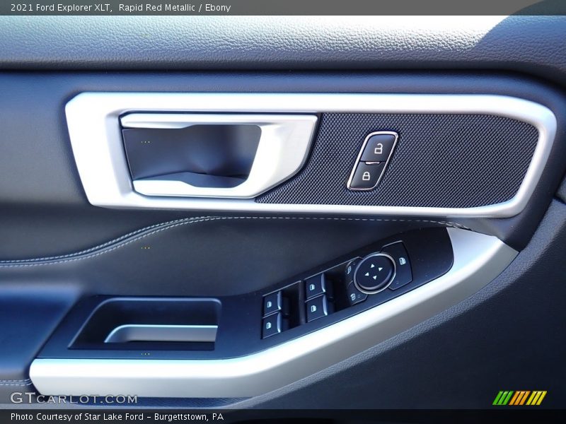Rapid Red Metallic / Ebony 2021 Ford Explorer XLT