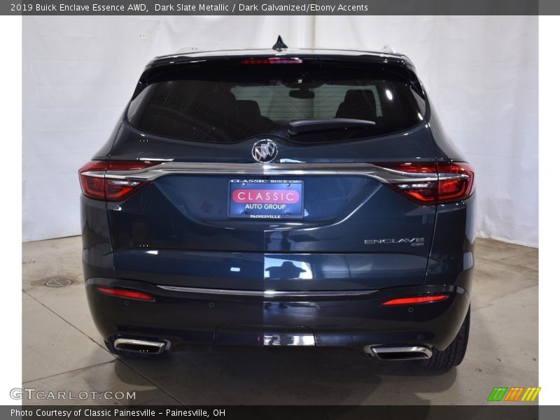Dark Slate Metallic / Dark Galvanized/Ebony Accents 2019 Buick Enclave Essence AWD
