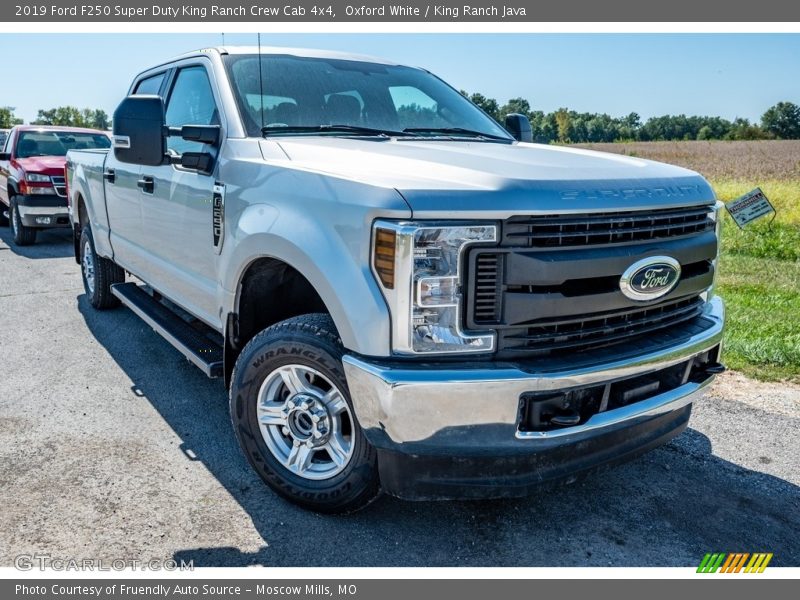 Oxford White / King Ranch Java 2019 Ford F250 Super Duty King Ranch Crew Cab 4x4