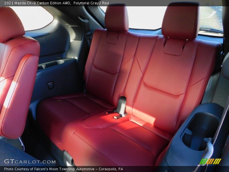 Polymetal Gray / Red 2021 Mazda CX-9 Carbon Edition AWD
