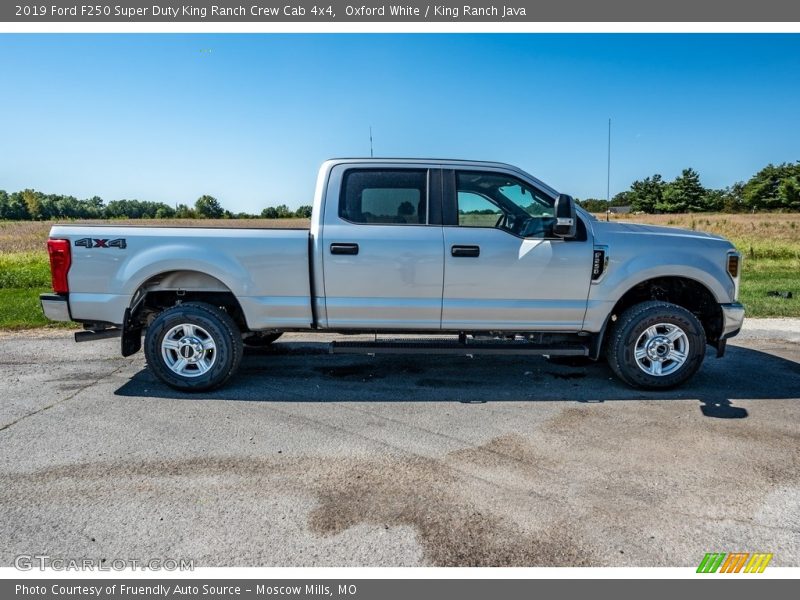 Oxford White / King Ranch Java 2019 Ford F250 Super Duty King Ranch Crew Cab 4x4