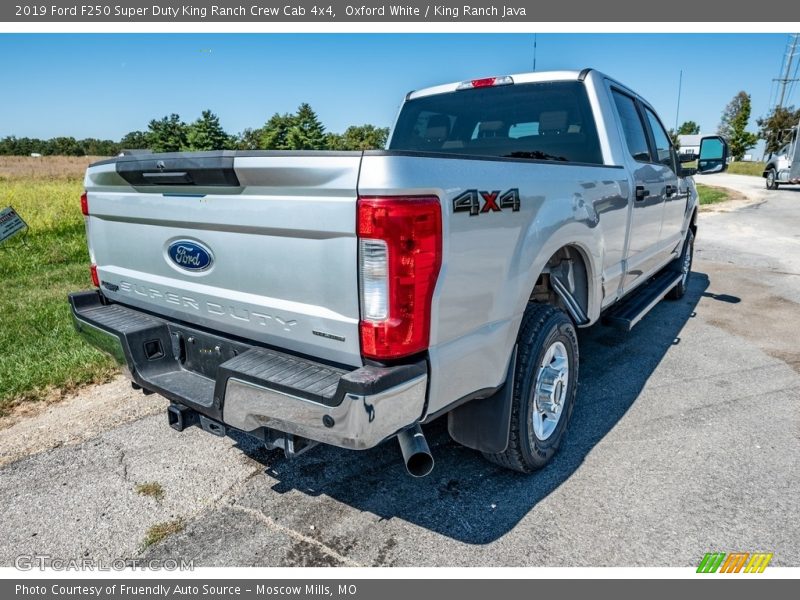 Oxford White / King Ranch Java 2019 Ford F250 Super Duty King Ranch Crew Cab 4x4