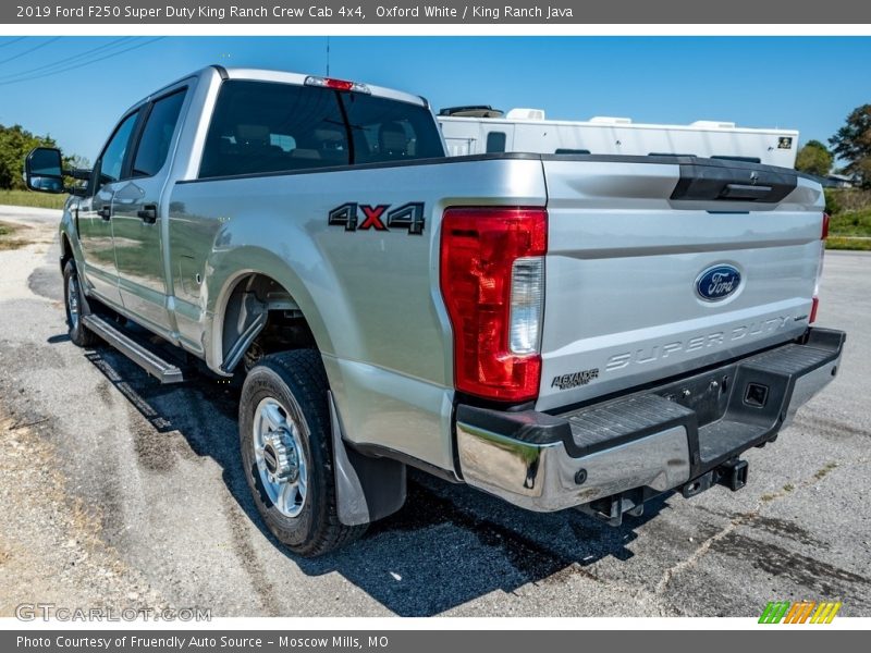 Oxford White / King Ranch Java 2019 Ford F250 Super Duty King Ranch Crew Cab 4x4