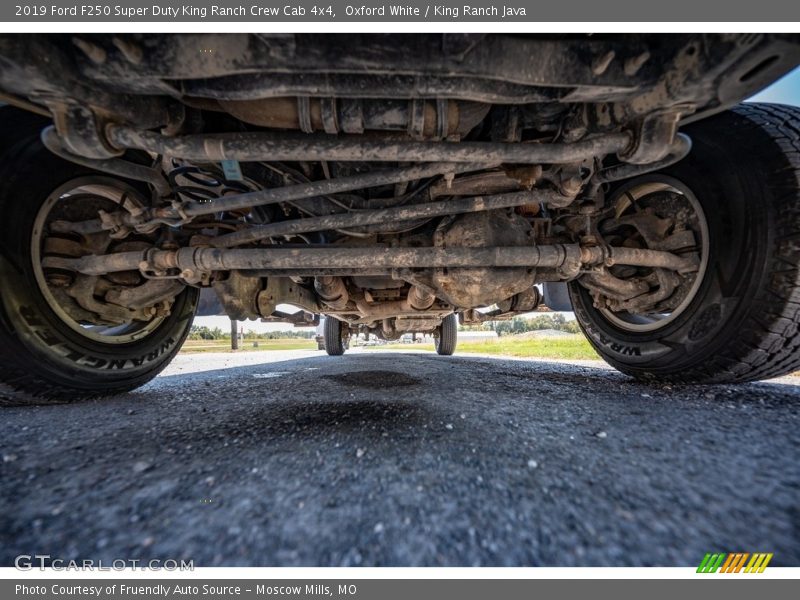 Oxford White / King Ranch Java 2019 Ford F250 Super Duty King Ranch Crew Cab 4x4