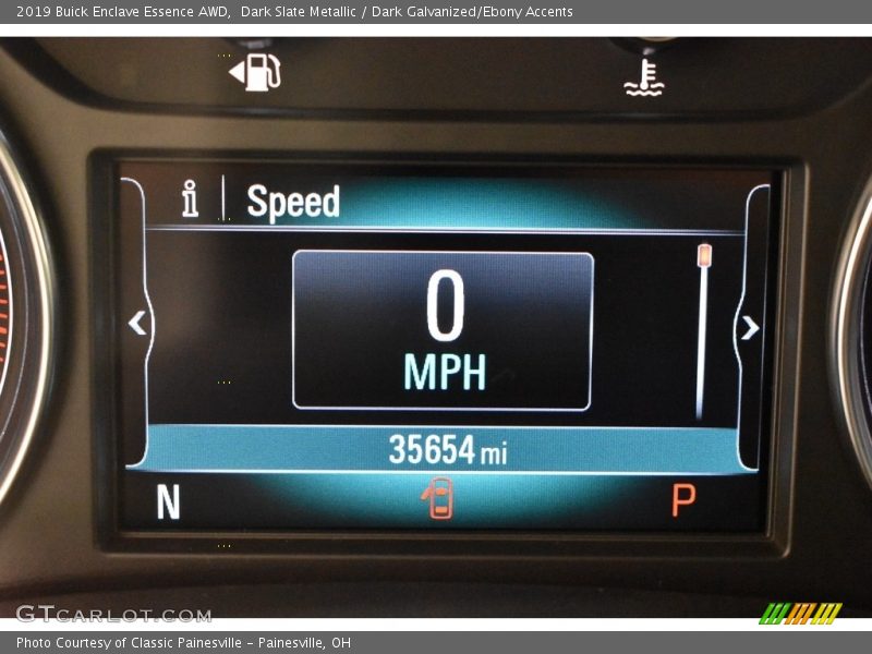 Dark Slate Metallic / Dark Galvanized/Ebony Accents 2019 Buick Enclave Essence AWD