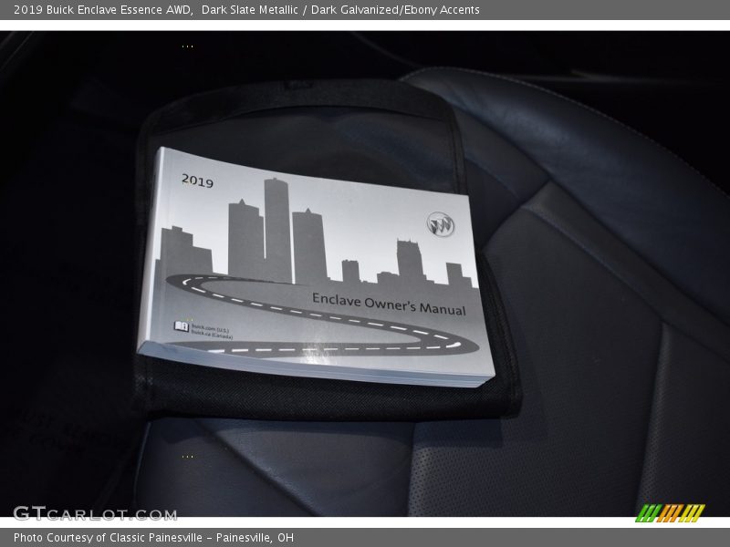 Dark Slate Metallic / Dark Galvanized/Ebony Accents 2019 Buick Enclave Essence AWD