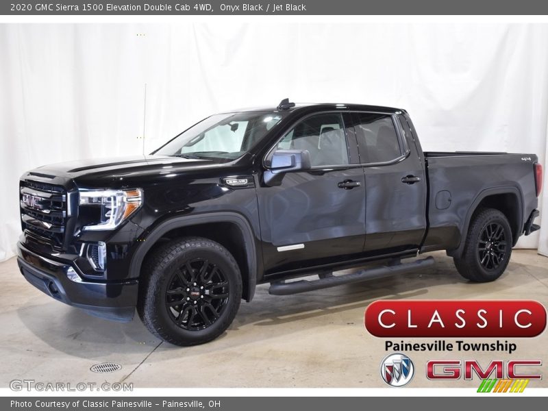 Onyx Black / Jet Black 2020 GMC Sierra 1500 Elevation Double Cab 4WD