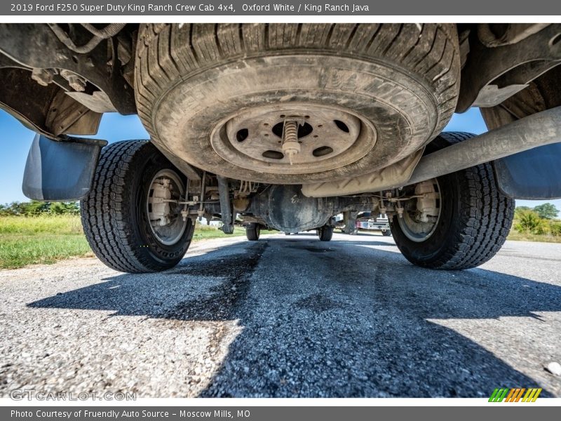 Oxford White / King Ranch Java 2019 Ford F250 Super Duty King Ranch Crew Cab 4x4