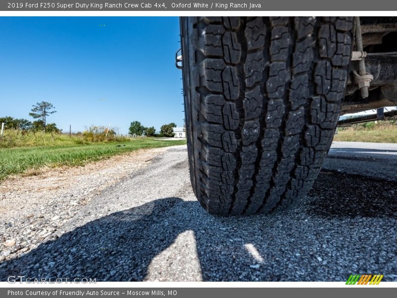 Oxford White / King Ranch Java 2019 Ford F250 Super Duty King Ranch Crew Cab 4x4