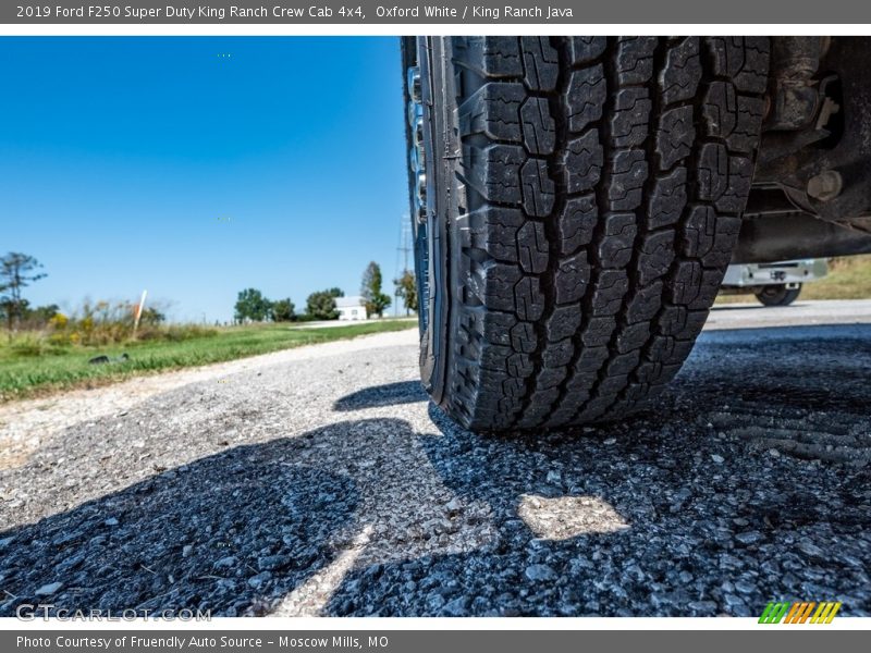 Oxford White / King Ranch Java 2019 Ford F250 Super Duty King Ranch Crew Cab 4x4