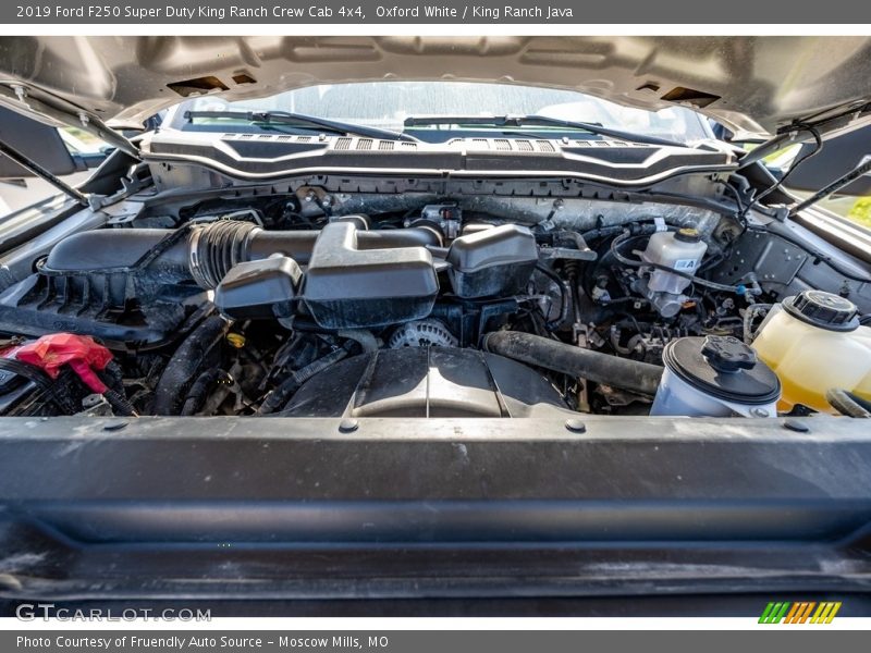 Oxford White / King Ranch Java 2019 Ford F250 Super Duty King Ranch Crew Cab 4x4