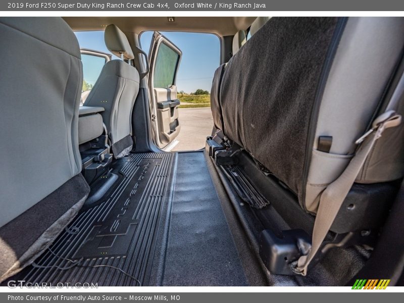 Oxford White / King Ranch Java 2019 Ford F250 Super Duty King Ranch Crew Cab 4x4