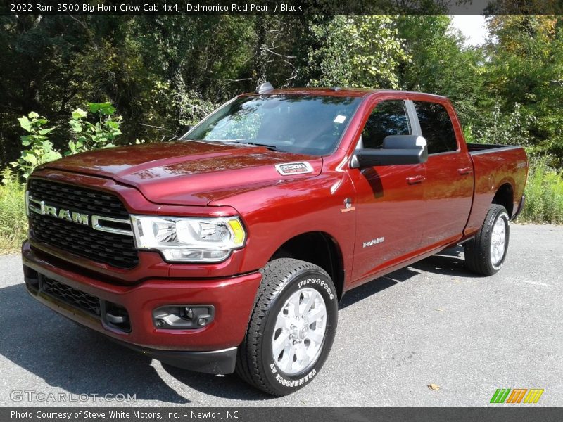 Delmonico Red Pearl / Black 2022 Ram 2500 Big Horn Crew Cab 4x4