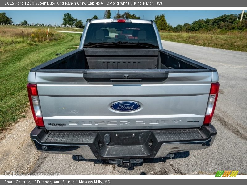 Oxford White / King Ranch Java 2019 Ford F250 Super Duty King Ranch Crew Cab 4x4
