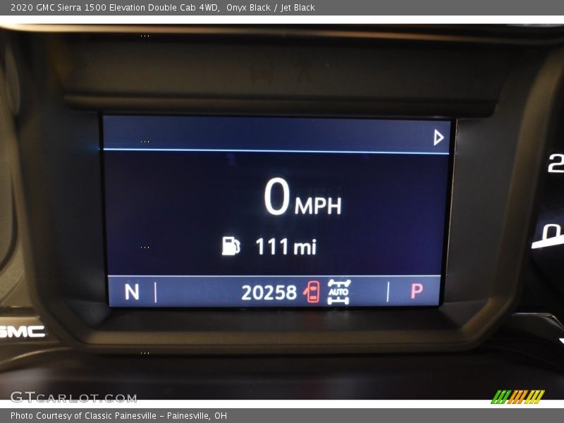 Onyx Black / Jet Black 2020 GMC Sierra 1500 Elevation Double Cab 4WD