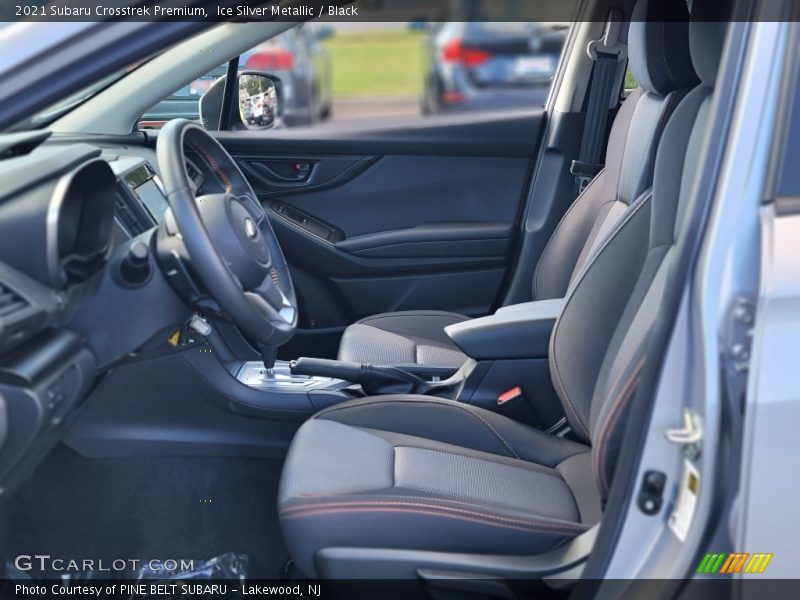 Front Seat of 2021 Crosstrek Premium