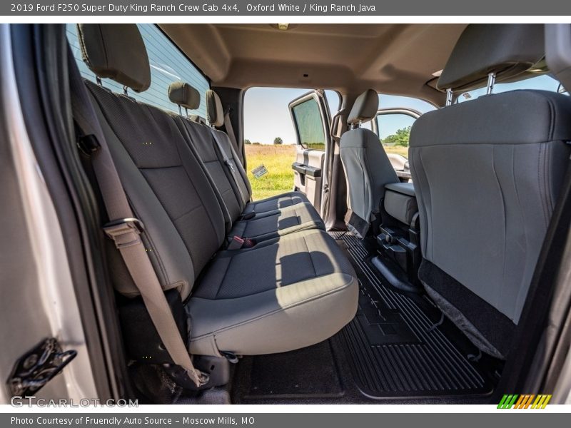 Oxford White / King Ranch Java 2019 Ford F250 Super Duty King Ranch Crew Cab 4x4
