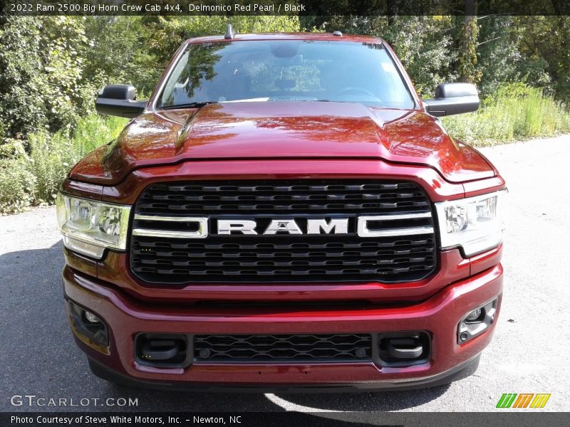 Delmonico Red Pearl / Black 2022 Ram 2500 Big Horn Crew Cab 4x4