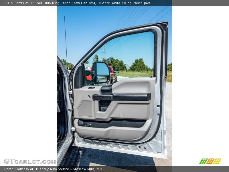 Oxford White / King Ranch Java 2019 Ford F250 Super Duty King Ranch Crew Cab 4x4