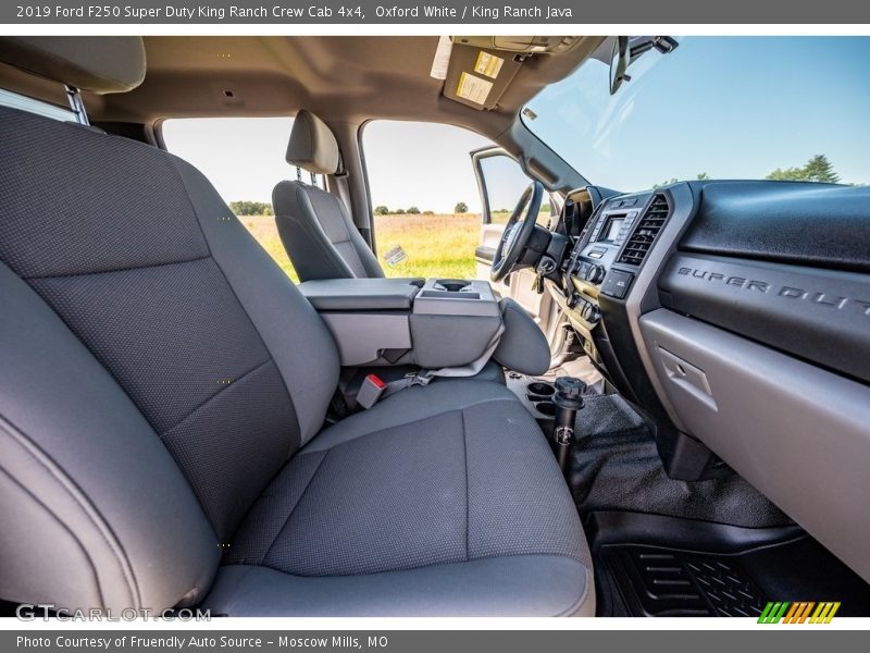 Oxford White / King Ranch Java 2019 Ford F250 Super Duty King Ranch Crew Cab 4x4