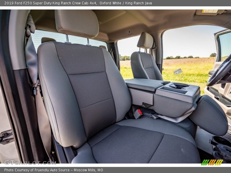 Oxford White / King Ranch Java 2019 Ford F250 Super Duty King Ranch Crew Cab 4x4