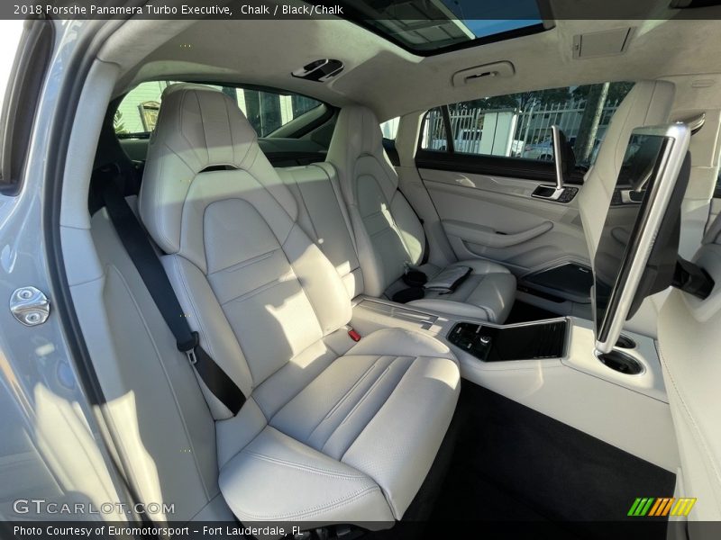 Rear Seat of 2018 Panamera Turbo Executive