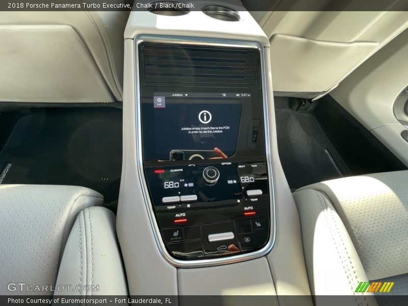 Controls of 2018 Panamera Turbo Executive