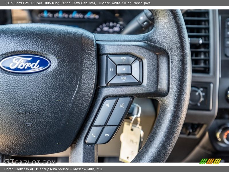 Oxford White / King Ranch Java 2019 Ford F250 Super Duty King Ranch Crew Cab 4x4