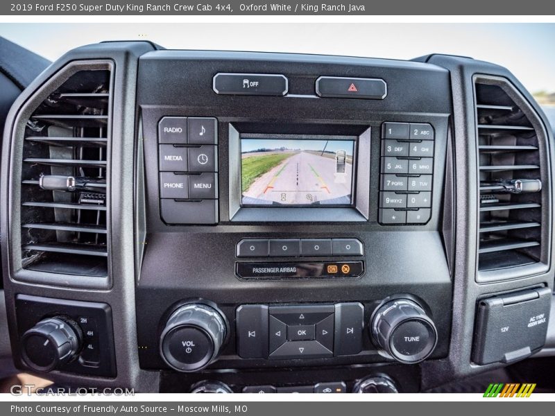 Oxford White / King Ranch Java 2019 Ford F250 Super Duty King Ranch Crew Cab 4x4