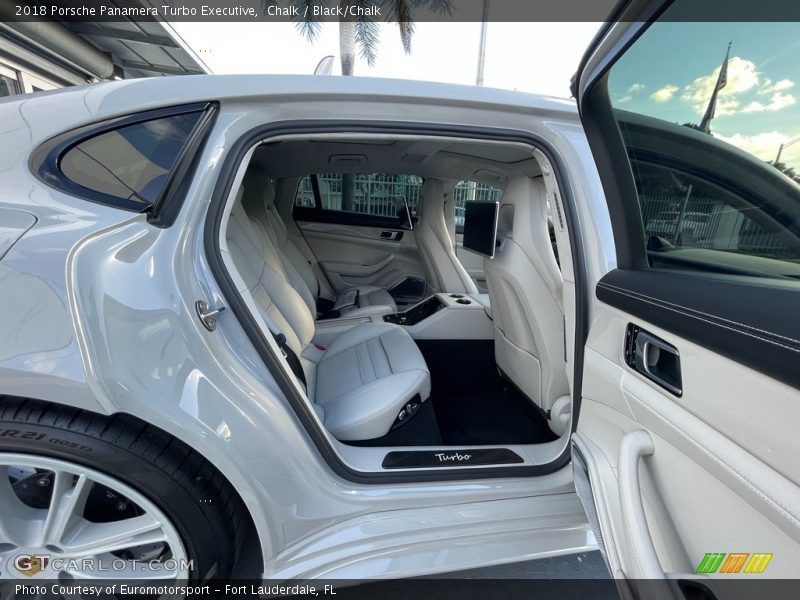 Rear Seat of 2018 Panamera Turbo Executive