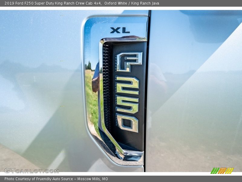 Oxford White / King Ranch Java 2019 Ford F250 Super Duty King Ranch Crew Cab 4x4