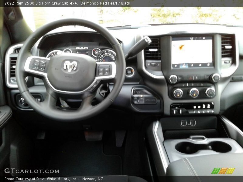 Dashboard of 2022 2500 Big Horn Crew Cab 4x4