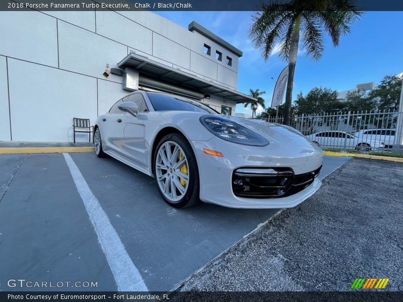  2018 Panamera Turbo Executive Chalk