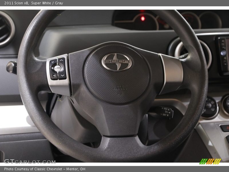 Super White / Gray 2011 Scion xB